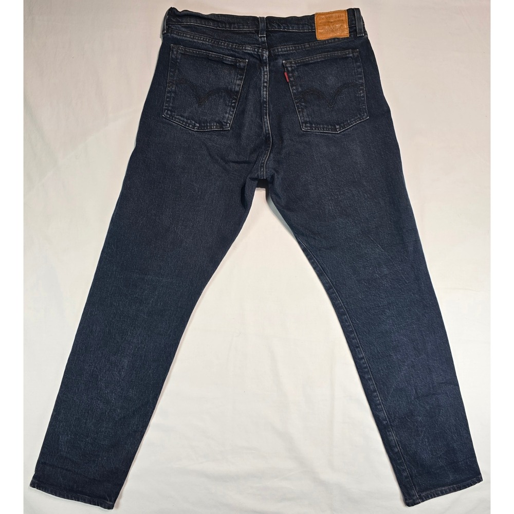 Levis Premium Wedgie Straight Jeans Dark Wash Button Fly 22861-0064 Womens 30 - Picture 2 of 16